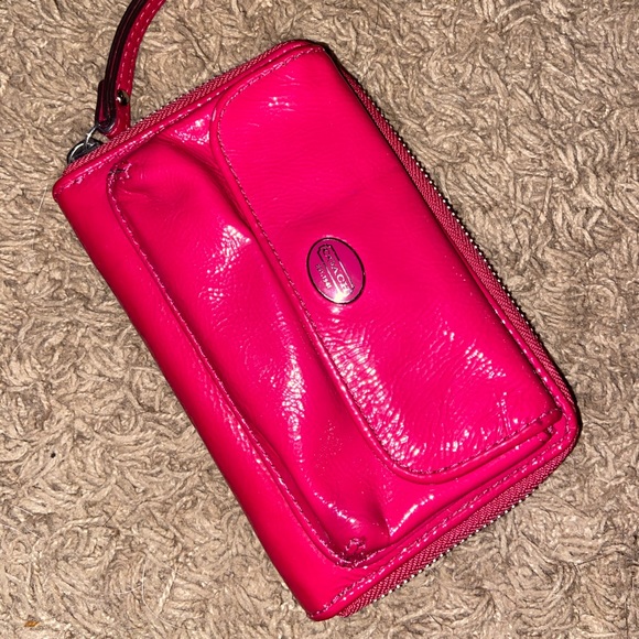 Coach wristlet/wallet